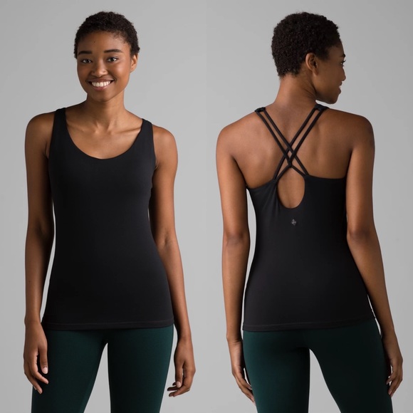 Prana Tops - NWT Prana Everyday Tank Top in Black